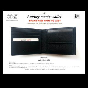 NERI KARRA / Luxury men’s wallet  / BRAND-NEW